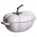Кастрюля чугунная эмалированная Iron Tomato 2,5 л, белый Yiwu HP-FLG-20 BEIGE
