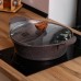 Алюминиевая кастрюля Ø 30 см, мраморное антипригарное покрытие, кофейный MGC HP-4-413CO