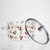 Кастрюля стеклянная Cherry 1,8 л с металлическим медвежонком на крышке Yiwu HP-GP-32