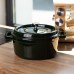 Кокотница чугунная эмалированная 4,5 л, малахит Yiwu HP-FLG-11 green