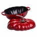 Кастрюля чугунная эмалированная Iron Tomato 2,5 л, красный Yiwu HP-FLG-20 RED