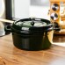 Кокотница чугунная эмалированная 4 л, малахит Yiwu HP-FLG-10 green