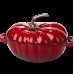 Кастрюля чугунная эмалированная Iron Tomato 2,5 л, красный Yiwu HP-FLG-20 RED