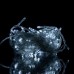 Новогодняя гирлянда комнатная нить 10 м 120 LED белый провод Белый W120LED10MWW