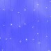 Гирлянда штора светодиодная GarlandoPro 160LED 8 линий 1,5х1,5 м гирлянда на штору Синий ZWM2160LEDBL
