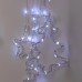 Гирлянда штора светодиодная GarlandoPro звезда и елка 120LED 3х0,9 м 8 режимов Белый 1733071W
