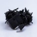 Гирлянда нить 6м на 50 LED лампочек светодиодная черный провод 8 режимов работы M100LEDML