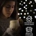 Гирлянда нить 14м на 161LED лампочек светодиодная черный провод 8 режимов работы Белый M300LEDW
