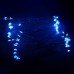 Гирлянда Конский хвост Мишура 1200 LED 20 нитей 2 м зеленая, синий GarlandoPro D1200L2MGBL