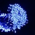 Гирлянда Конский хвост Мишура 1200 LED 20 нитей 2 м зеленая, синий GarlandoPro D1200L2MGBL