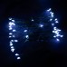 Гирлянда Конский хвост Мишура 1200 LED 20 нитей 2 м зеленая, белый Garlando D1200L2MGW