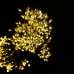 Гирлянда Конский хвост Мишура 640 LED 16 нитей 2 м зеленая, желтый GarlandoPro D640L2MGY