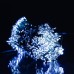 Гирлянда Конский хвост Мишура 1800 LED 20 нитей 3 м зеленая, белый GarlandoPro D1800L3MGW
