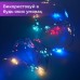 Гирлянда светодиодная на батарейках GarlandoPro 100LED 10 метров медный провод светодиодная гирлянда 1733027ML