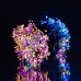 Гирлянда Конский хвост Мишура 1800 LED 20 нитей 3 м зеленая, мультиколор GarlandoPro D1800L3MGML