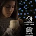 Гирлянда нить 22м на 218 LED лампочек светодиодная черный провод 8 режимов работы Синий M500LEDBL