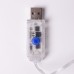 Гирлянда-штора Роса 200 LED 10 нитей 3*2 м USB Garlando USB173304Y