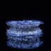 Новогодняя гирлянда комнатная роса Хвойная лапа 50 м 1500 LED белый провод Белое сияние D1500L50MWW