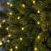 Гирлянда Конский хвост Мишура 1200 LED 20 нитей 2 м зеленая, желтый GarlandoPro D1200L2MGY