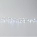 Новогодняя гирлянда комнатная нить 22 м 220 LED комнатная гирлянда белый провод Белый свет W220LED22MWW