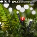 Гирлянда нить 22м на 218 LED лампочек светодиодная черный провод 8 режимов работы M500LEDML