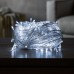 Новогодняя гирлянда комнатная нить 18 м 180 LED белый провод Белый W180LED18MWW