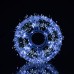 Гирлянда-нитка Роса Хвойная лапа 2000 LED 100 метров зеленая нить белый Garlando D2000L100MGW