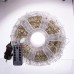 Новогодняя гирлянда комнатная роса Хвойная лапа 50 м 1500 LED зеленый провод Белое сияние D1500L50MGW