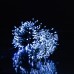 Гирлянда Конский хвост Мишура 960 LED 16 нитей 3 м зеленая, белый GarlandoPro D960L3MGW