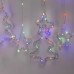 Гирлянда штора светодиодная GarlandoPro звезда и елка 120LED 3х0,9 м 8 режимов 1733069ML