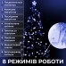 Гирлянда нить светодиодная GarlandoPro 190 LED лампочек 18м 8 режимов лед гирлянда Синий W400LEDBL