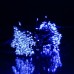 Гирлянда Конский хвост Мишура 640 LED 16 нитей 2 м зеленая синий GarlandoPro D640L2MGBL