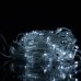 Новогодняя гирлянда штора 1,5х1,5 м 64 LED белый провод Белый ZWM1564LEDW