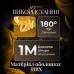 Гирлянда штора с фигурками Сваровски 3 метра 6 ламп теплый желтый свет 6L3MSWA