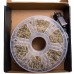 Новогодняя гирлянда Хвойная лапа 100 м 3000 LED белый провод Синее сияние D3000L100MWBL