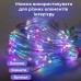 Умная гирлянда Smart штора 200 LED 3*2 м с управлением со смартфона, мультиколор W005SH
