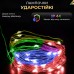 Гирлянда роса на пульте 200 метров на 2000 led светодиодов капля зеленый провод мультиколор 2000L200MGML