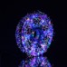 Гирлянда-нить Роса Хвойная лапа 2000 LED 100 метров зеленая нить, мультиколор Garlando D2000L100MGML
