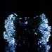 Гирлянда Конский хвост Мишура 1800 LED 20 нитей 3 м зеленая, белый GarlandoPro D1800L3MGW