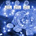 Гирлянда светодиодная на батарейках GarlandoPro 30LED 3м медный провод гирлянды роса Синий 1733018BL