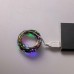 Гирлянда роса 20 метров USB на 200 led светодиодов капля зеленый провод мультиколор USB200L20MGML