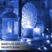 Гирлянда светодиодная конский хвост GarlandoPro 200LED Роса 2м 10 линий Синий 1733010BL