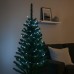 Новогодняя гирлянда комнатная нить 10 м 120 LED белый провод Белый W120LED10MWW
