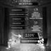 Гирлянда штора 2х2 м 240 LED светодиодная медный провод 8 нитей Белый ZWM2240LEDW