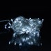Новогодняя комнатная гирлянда нить 6 м 50 LED белый провод Белый W50LED6MWW