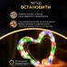 Гирлянда роса 20 метров USB на 200 led светодиодов капля зеленый провод мультиколор USB200L20MGML