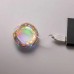 Гирлянда роса 20 метров USB на 200 led светодиодов капля белый провод мультиколор USB200L20MWML