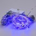 Гирлянда штора светодиодная GarlandoPro Роса 200LED 3х2м 10 линий 8 режимов гирлянда капля росы Синий 173302BL
