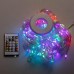Умная гирлянда Smart 200 LED длина 2 м с управлением со смартфона прозрачная, мультиколор 1733042W