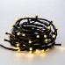 Новогодняя гирлянда штора 3х2 м 144 LED комнатная белый провод Жёлтый ZWM32144LEDY